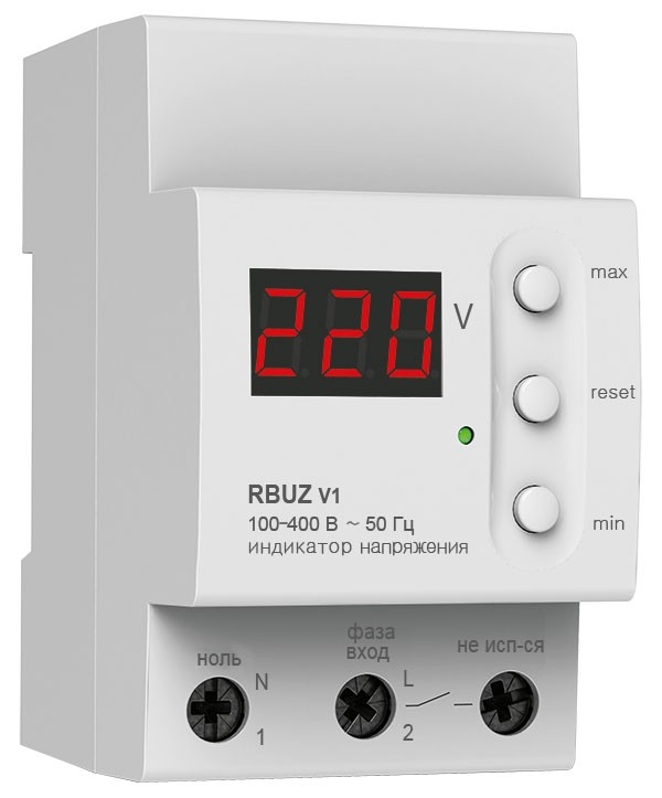 Цифровой индикатор напряжения RBUZ V1